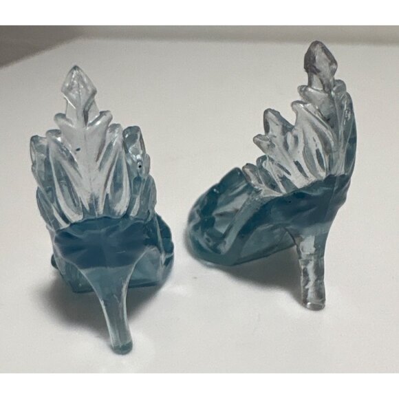 Disney's Elsa Shoes Ice Blue Frozen Hasbro Fashion Doll Replacement Part - Picture 4 of 8